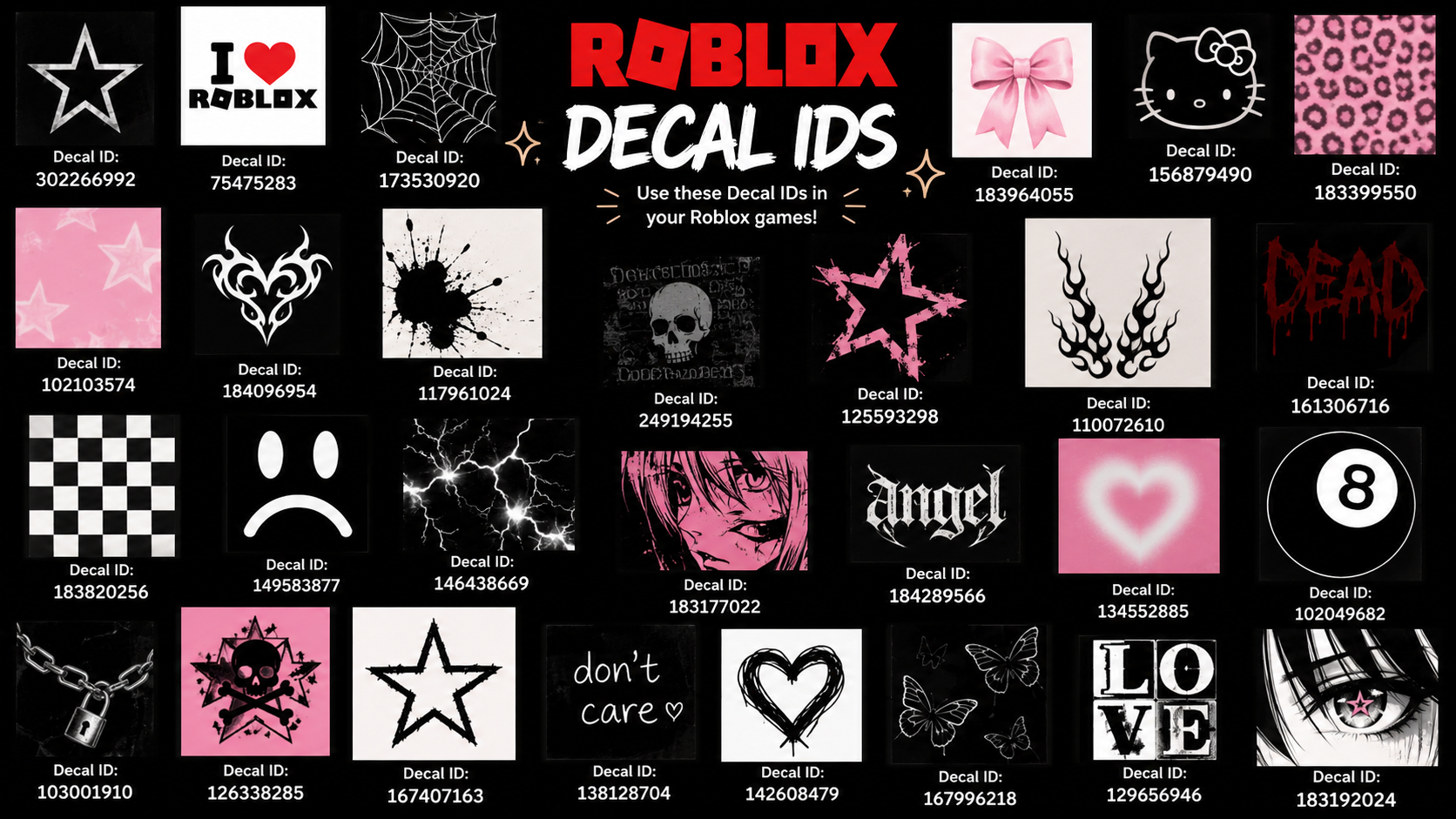Roblox Decal IDs and How to Use Them in Studio