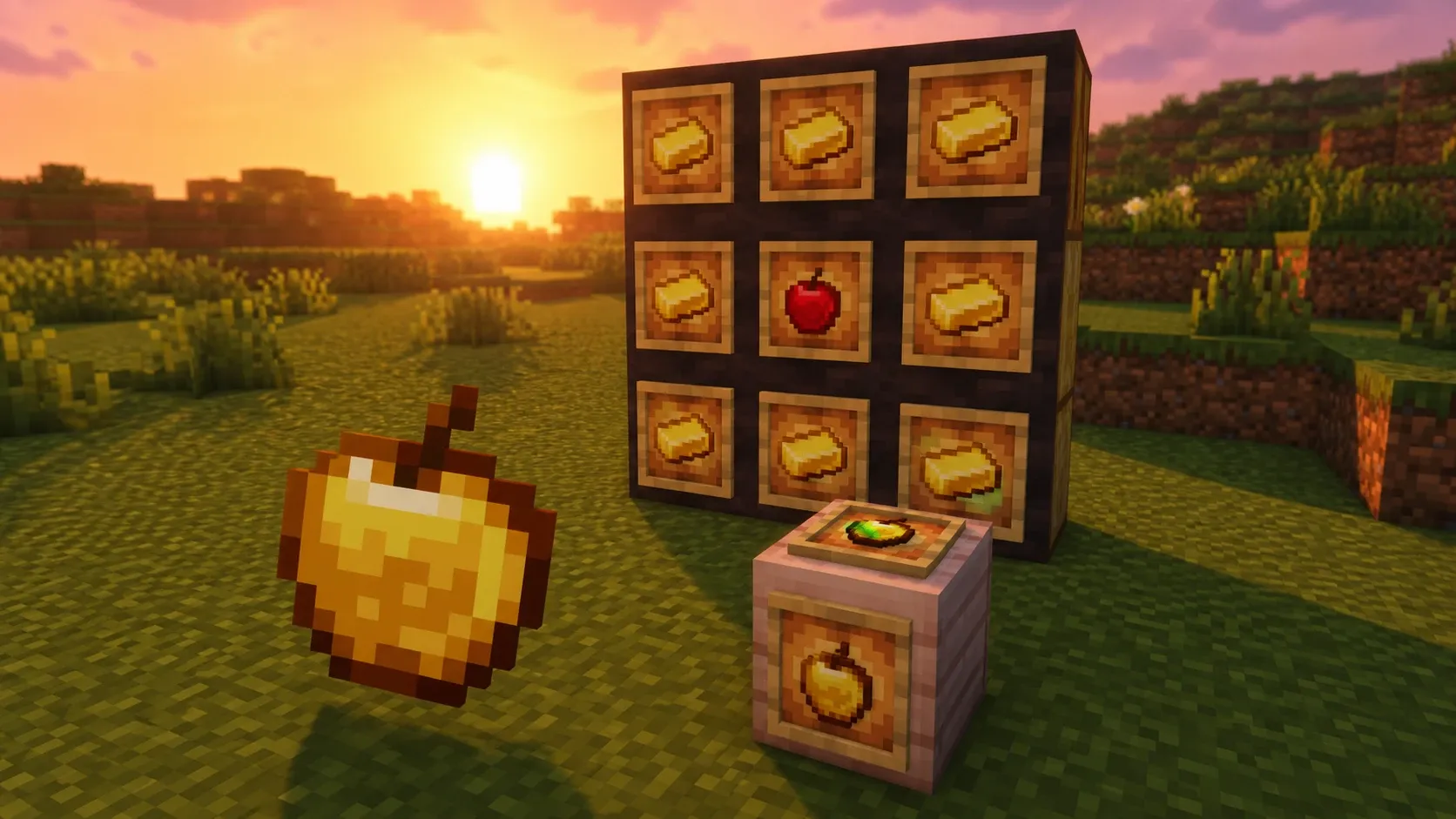 Golden Apple in Minecraft: Crafting Recipe, Uses, and Loot Locations