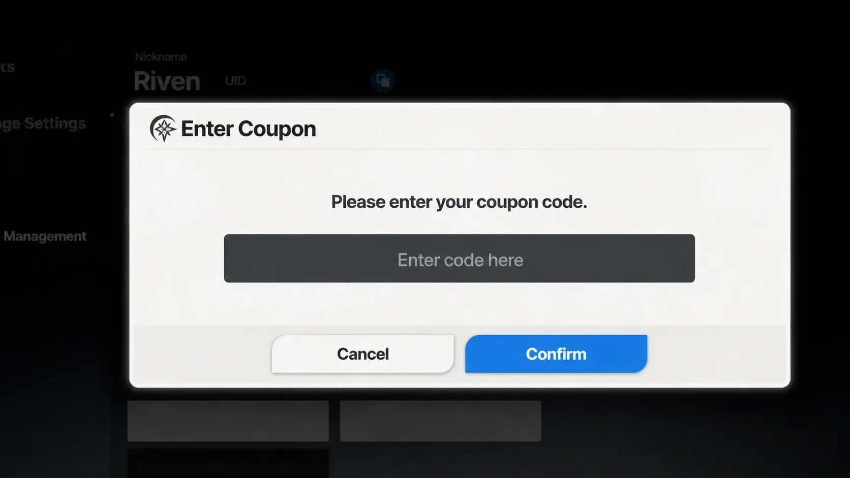 StarSavior codes redemption page with Pocket Tactics filled in where the code goes