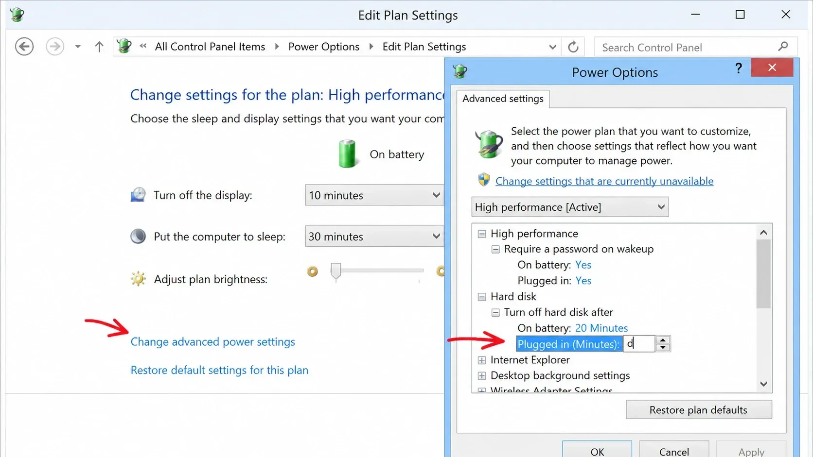 Prevent Hard Disk from going to sleep