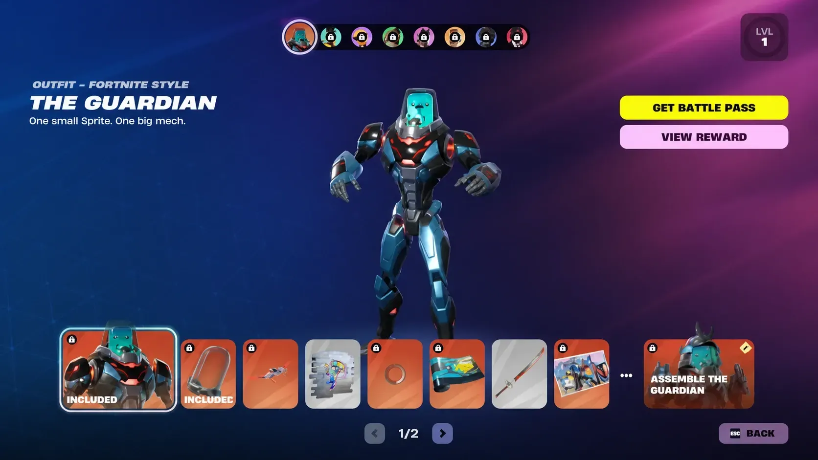 Fortnite Chapter 7 Season 3 Battle Pass All Rewards