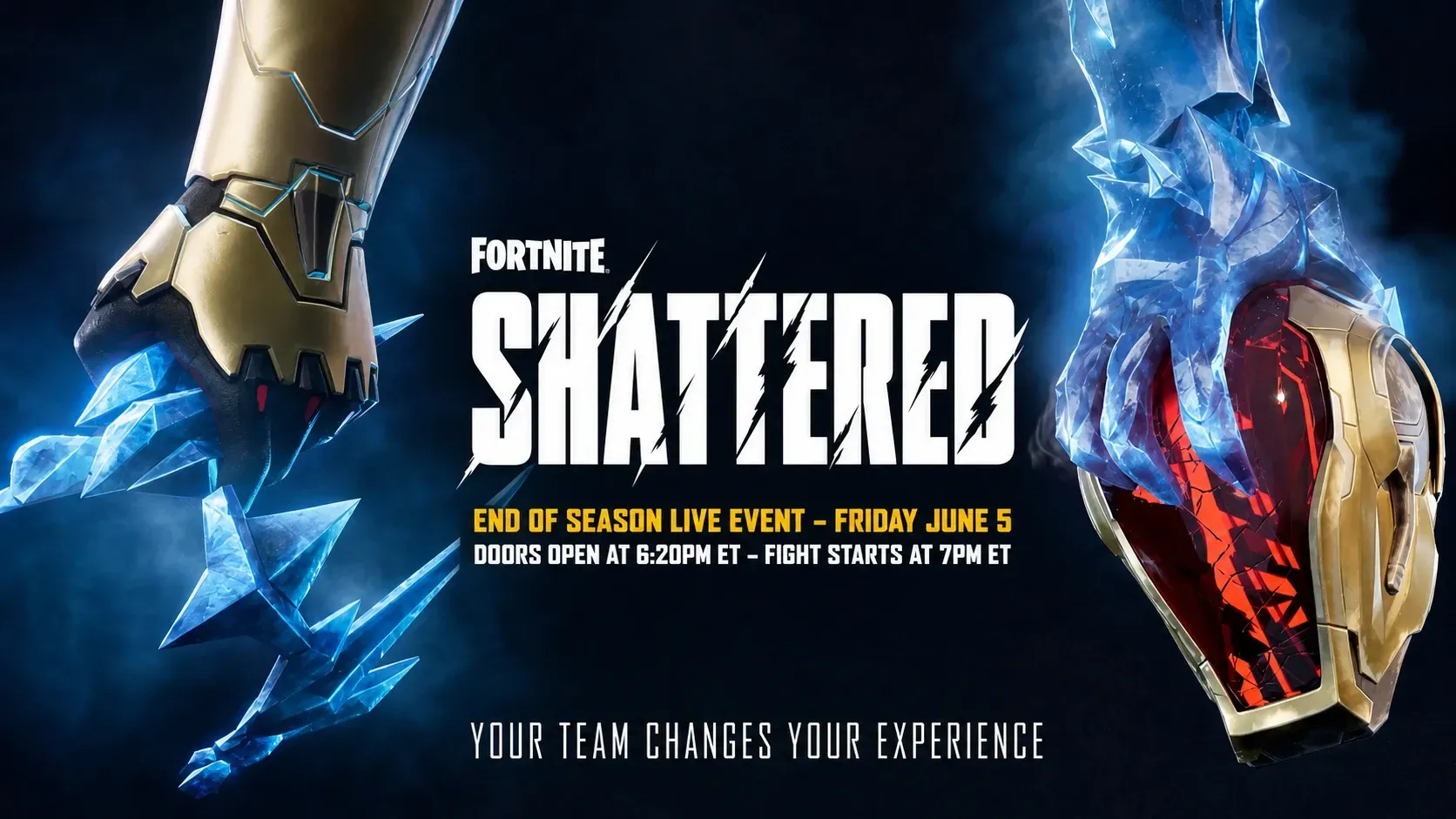 Fortnite Shattered Live Event Date and Time