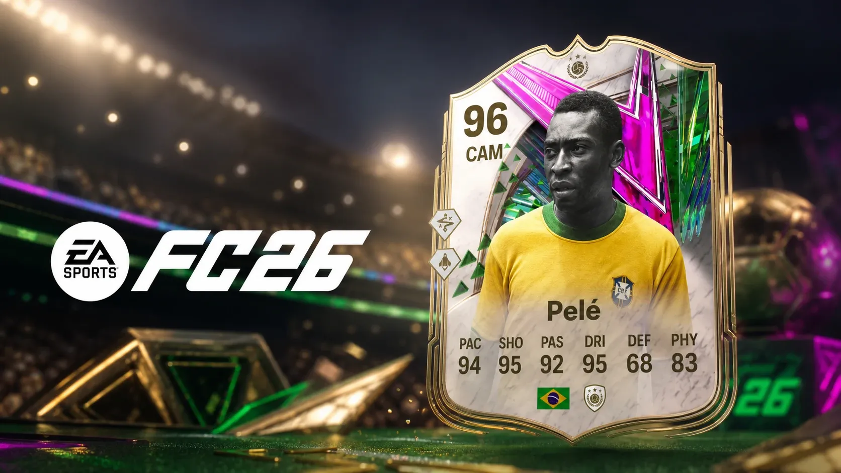 Festival of Football Icon Pelé in FC 26: How to Unlock the 96-Rated Card
