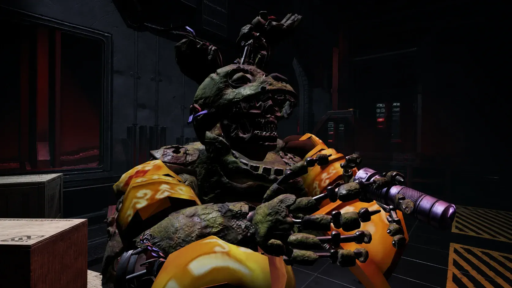 Gameplay still from Bite by Night