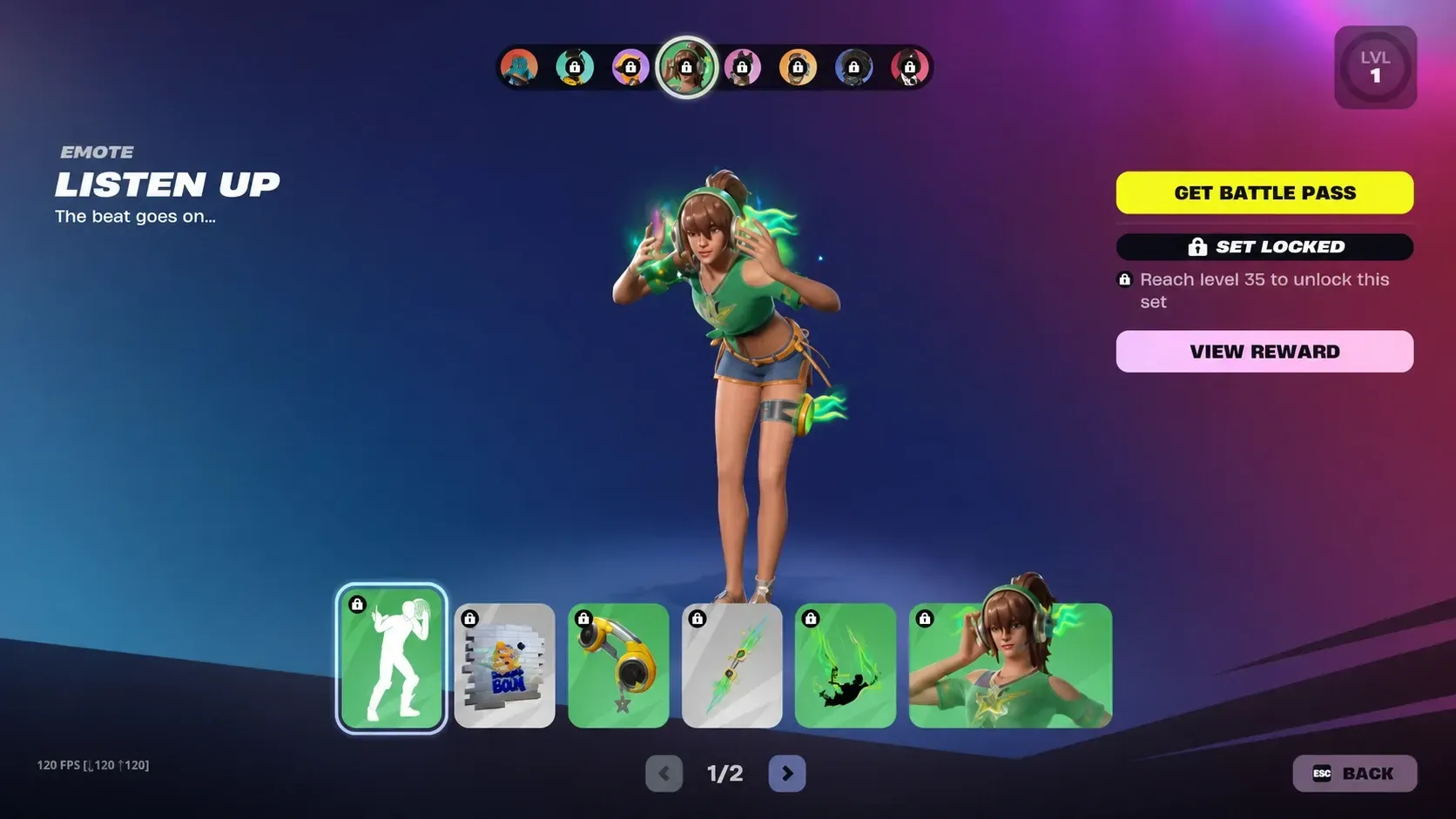 Fortnite Chapter 7 Season 3 Heatwave PJ Set