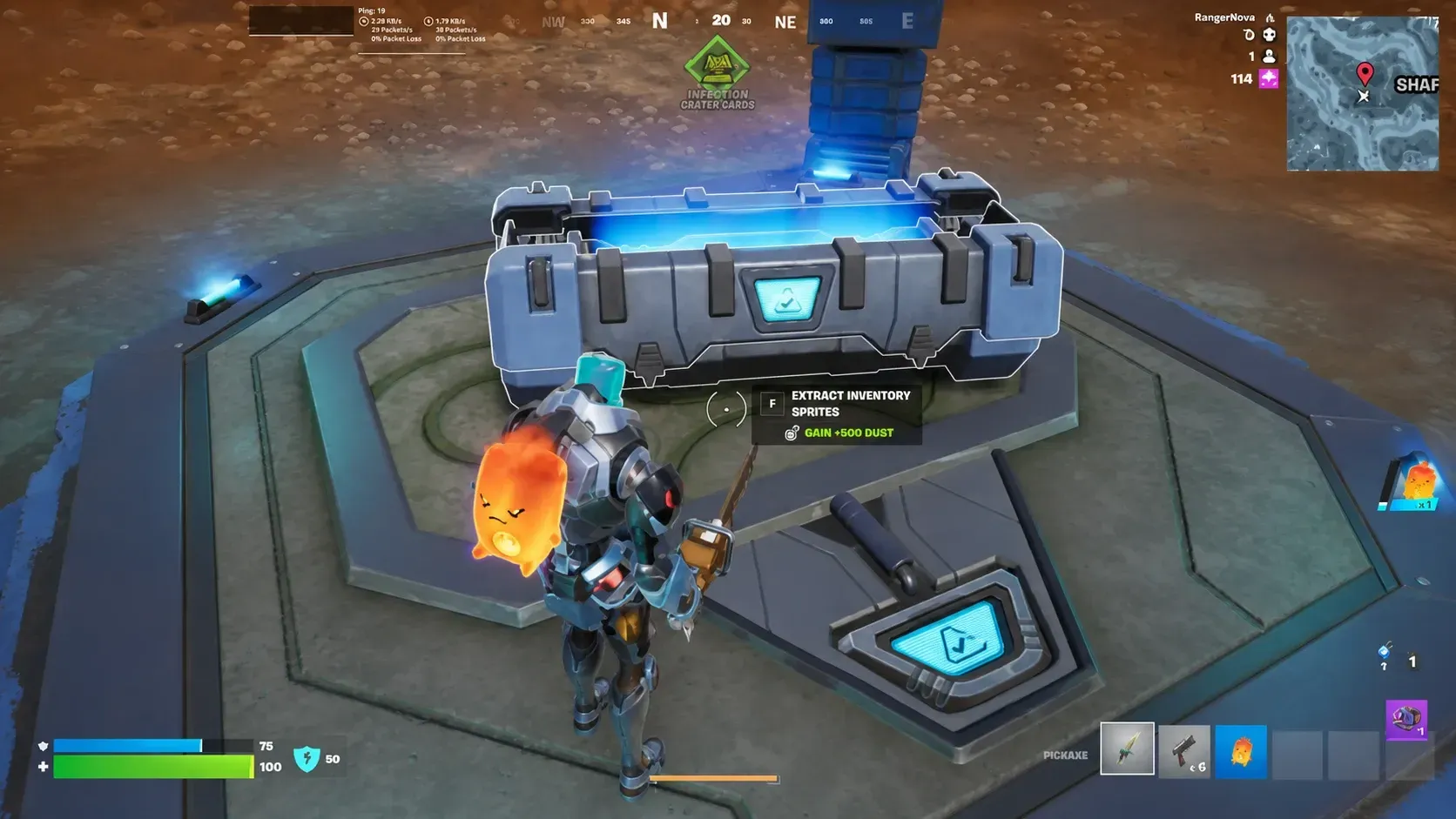 Fortnite Chapter 7 Season 3 Catch and Extract Sprite 4