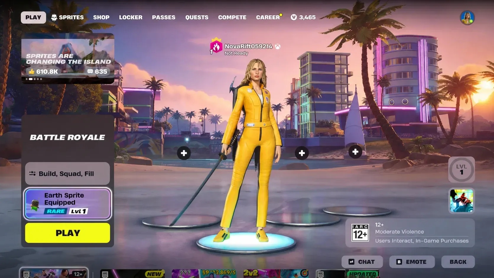 Starting with a Sprite in Fortnite