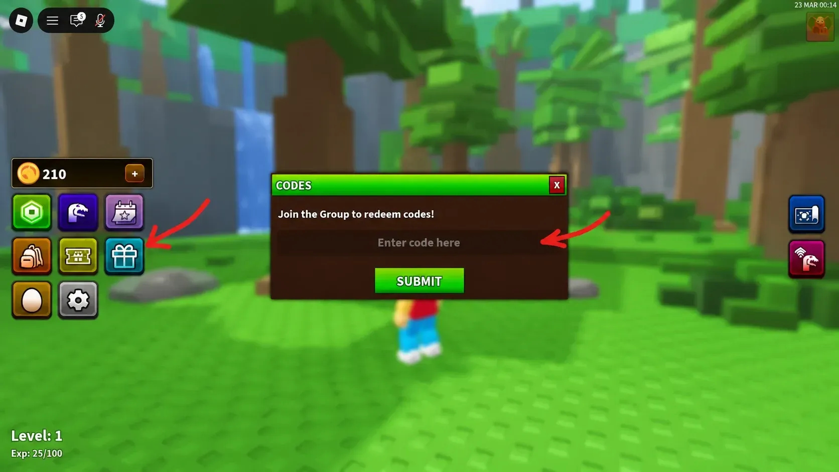 Go Catch Codes