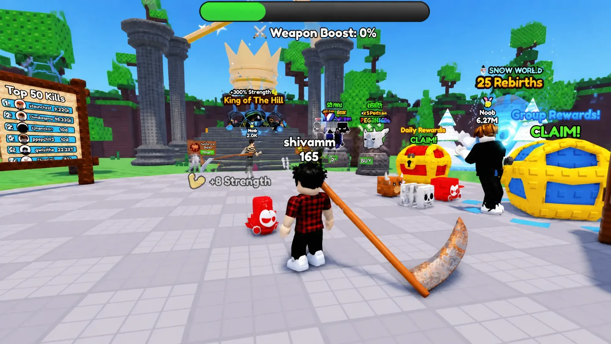 Screenshot of Weapon Simulator