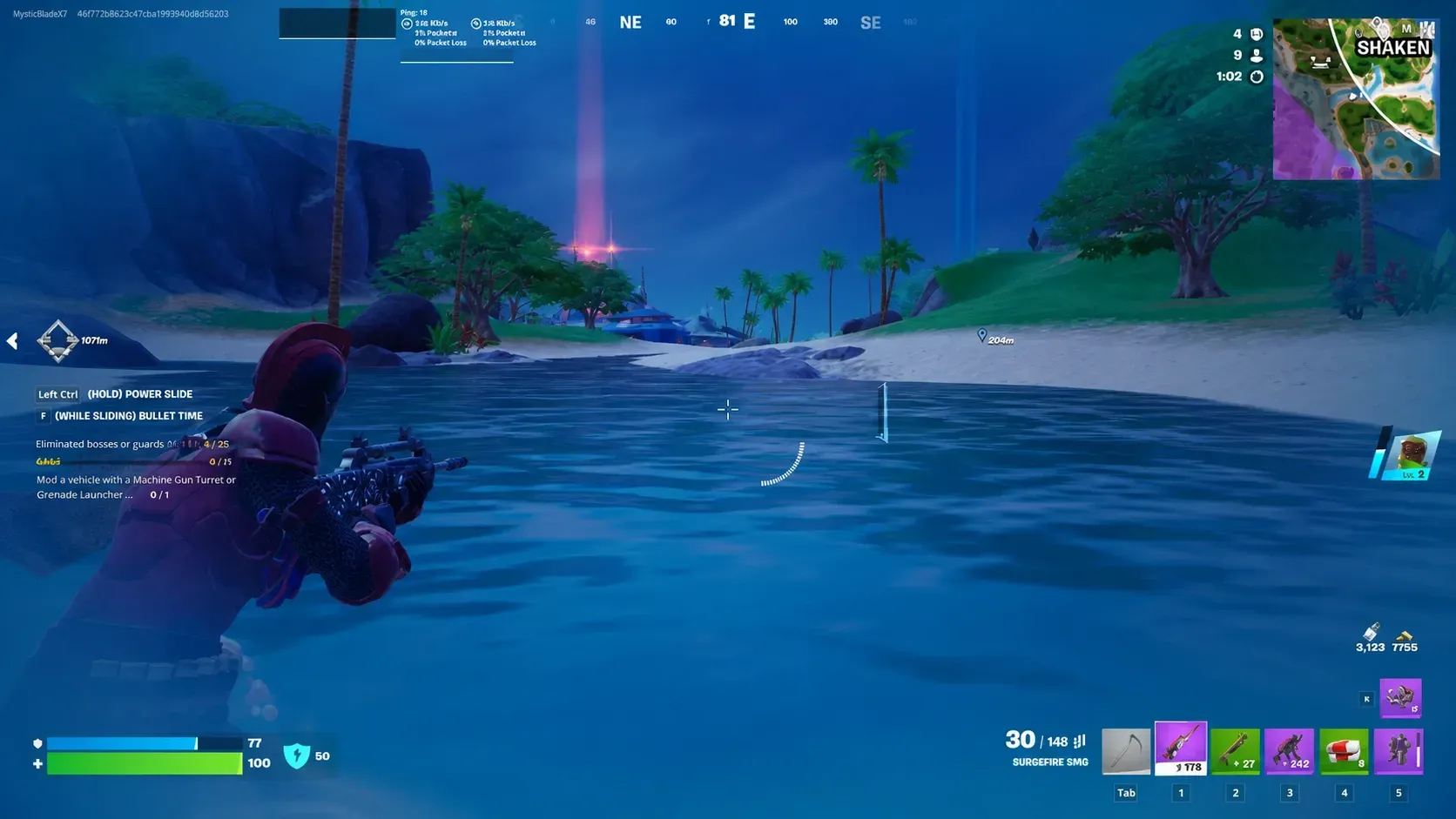 Fortnite Seven Sliders How to Use 2