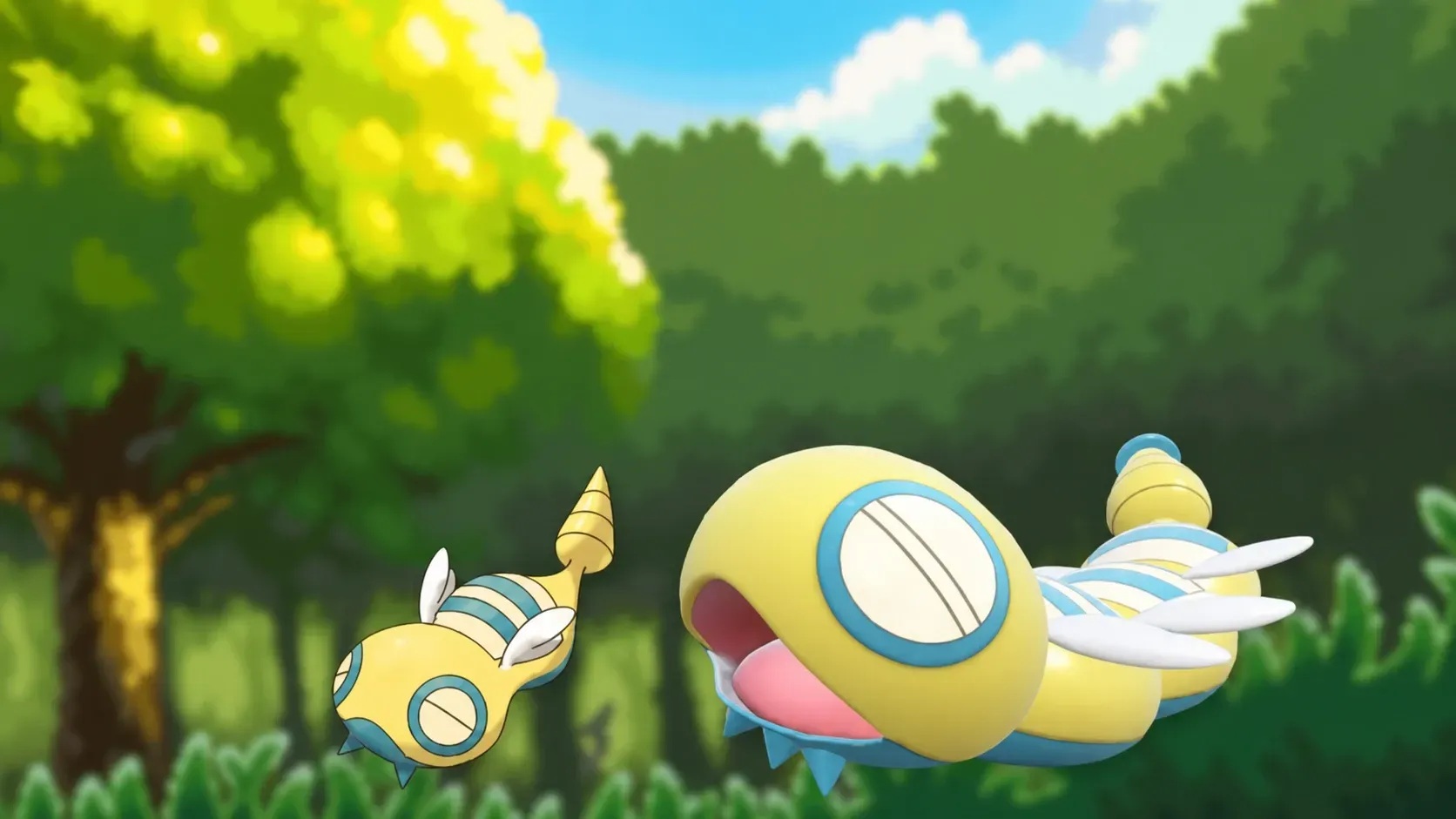 Dunsparce and Dudunsparce together for snake Pokémon guide