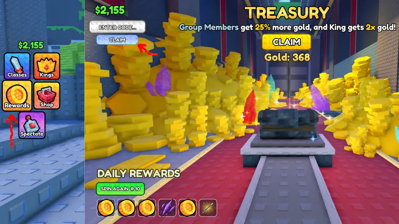 King Tower Codes