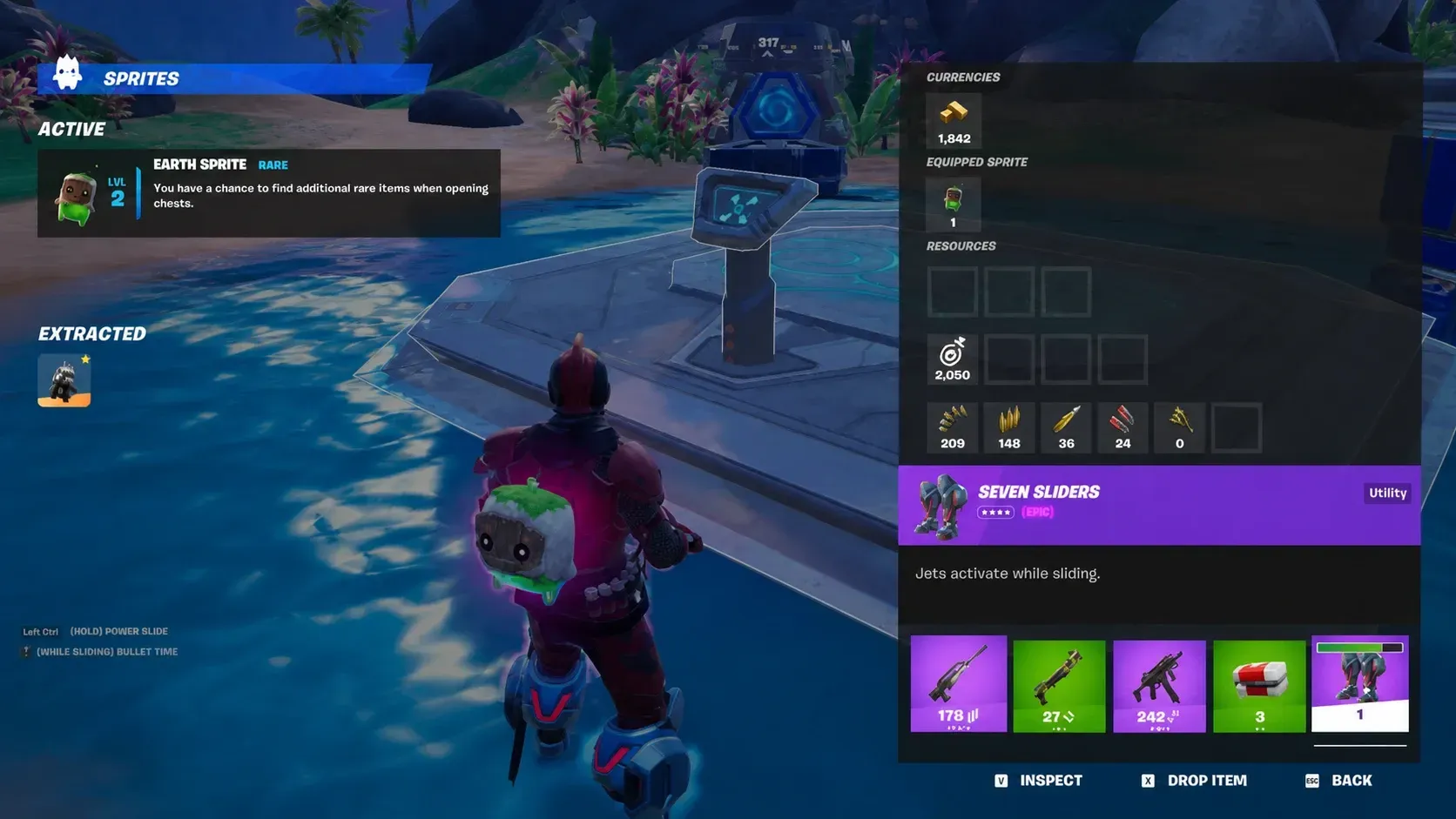Fortnite Seven Sliders Stats