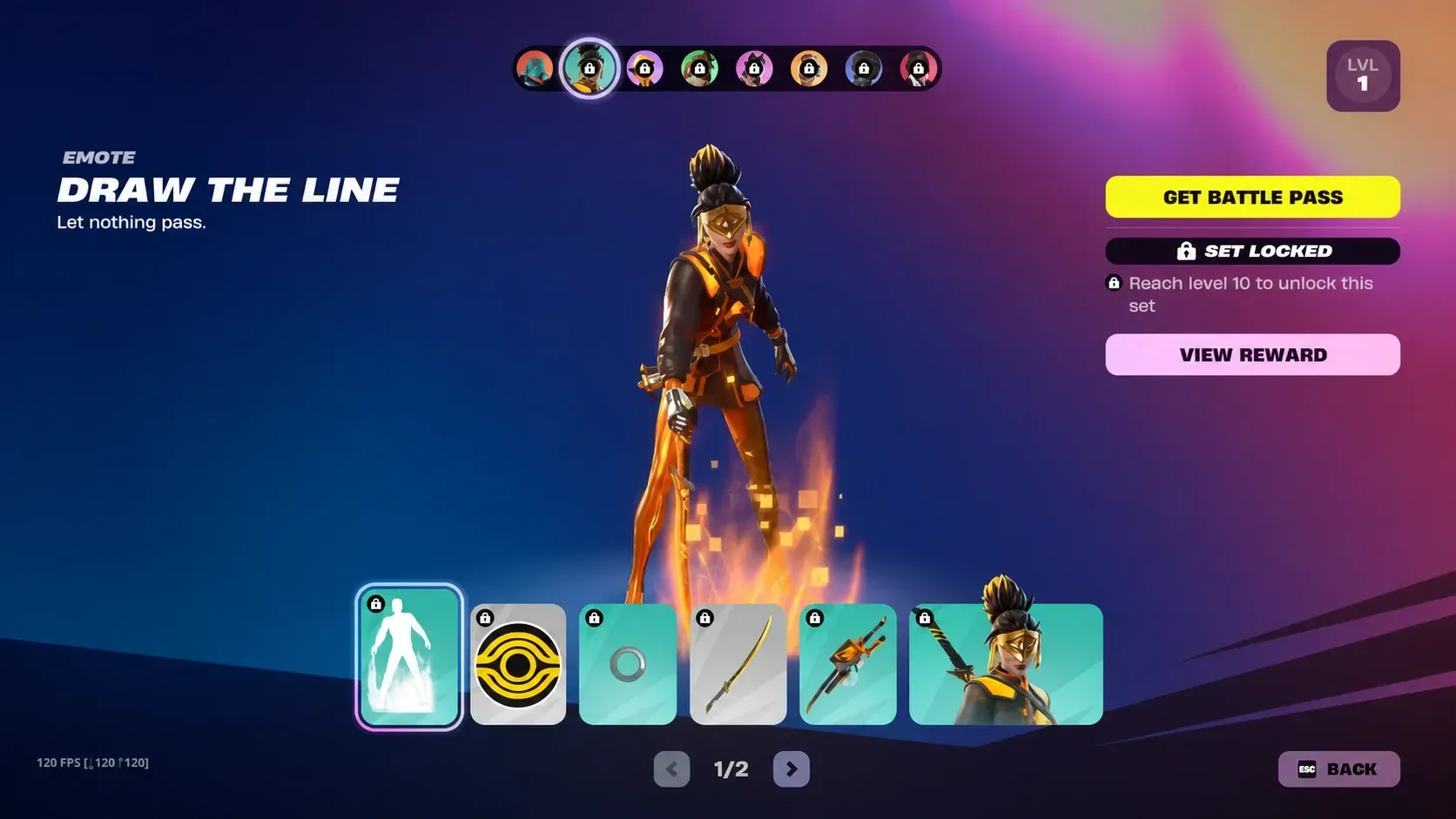 Fortnite Chapter 7 Season 3 The Voidblade Set