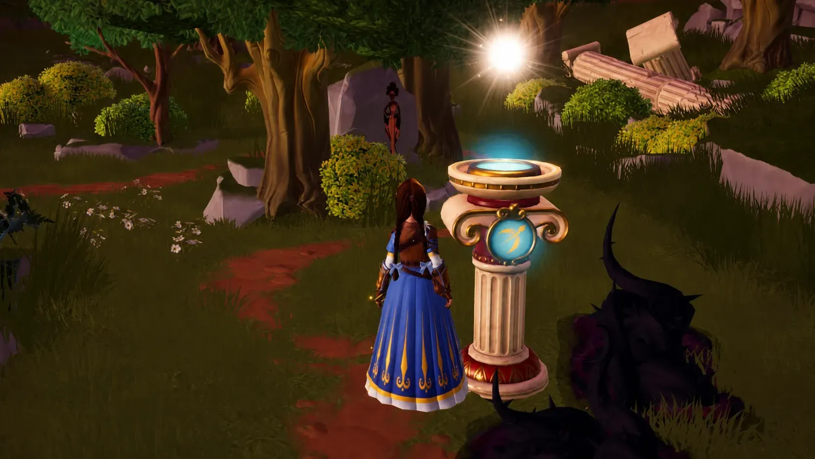 third muse on rock in disney dreamlight valley