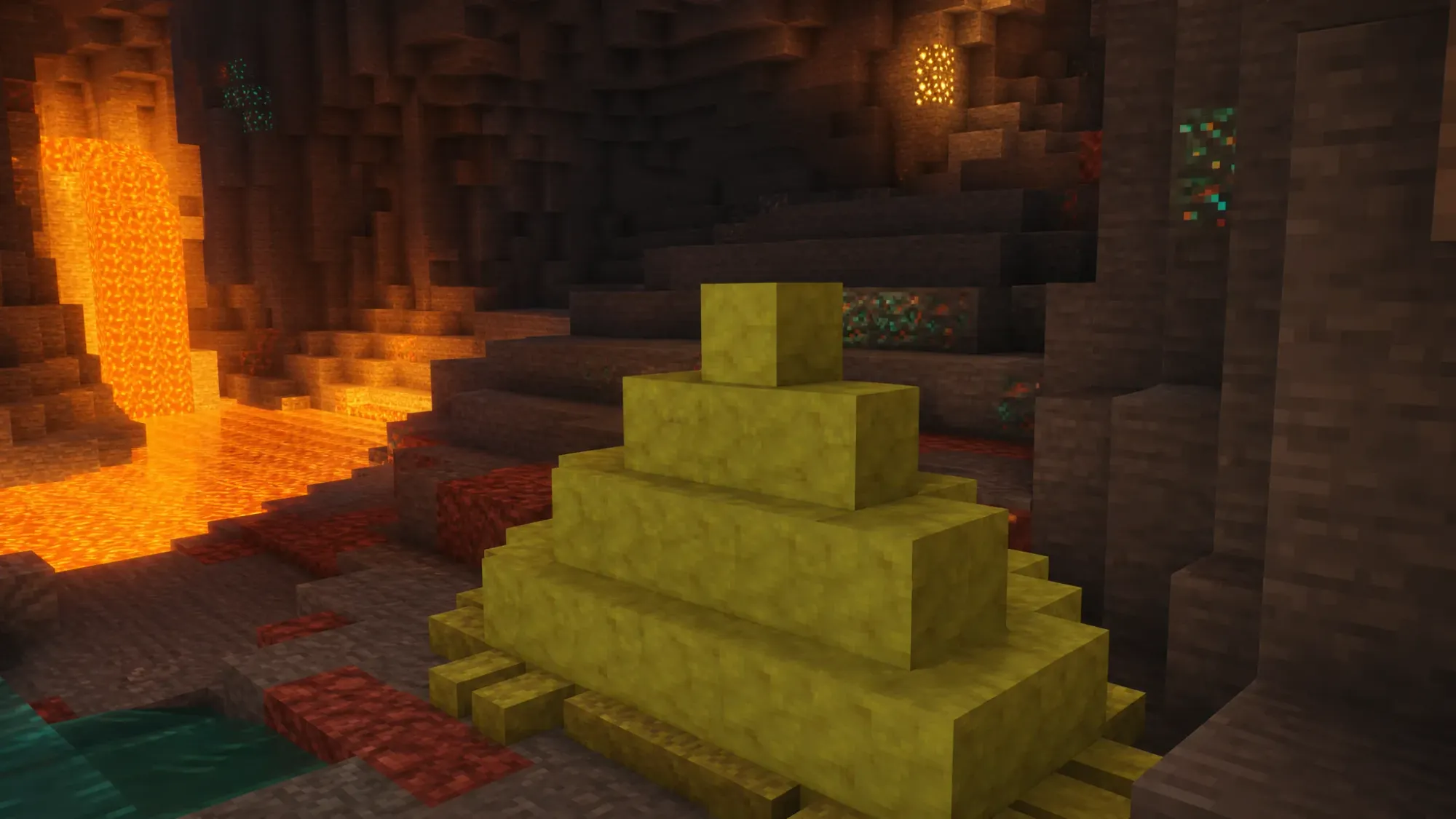 Potent Sulfur in Minecraft: Crafting Recipe and Spawn Locations