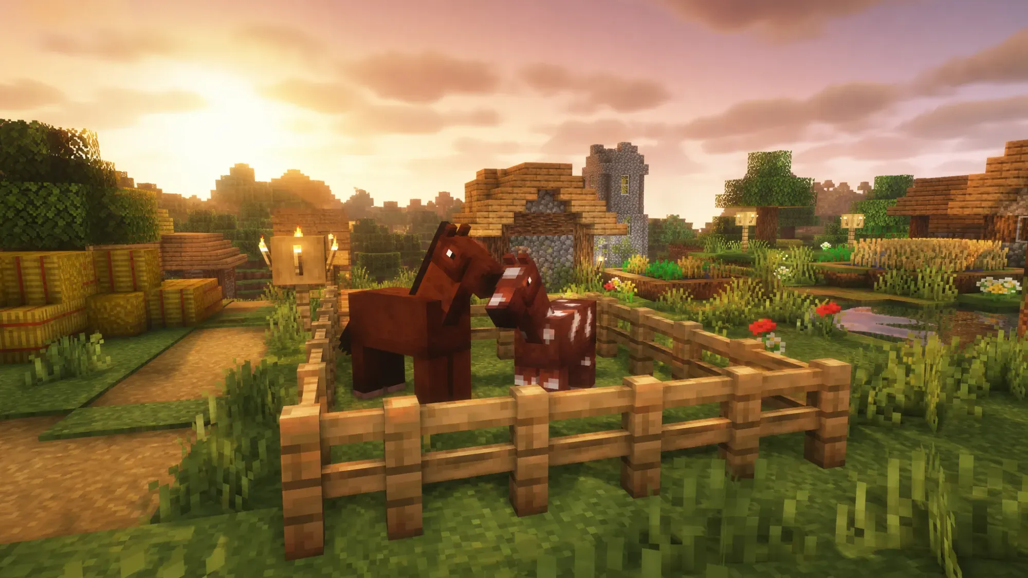 Breeding Horses in Minecraft: Foals, Stats, Colors, and Mules