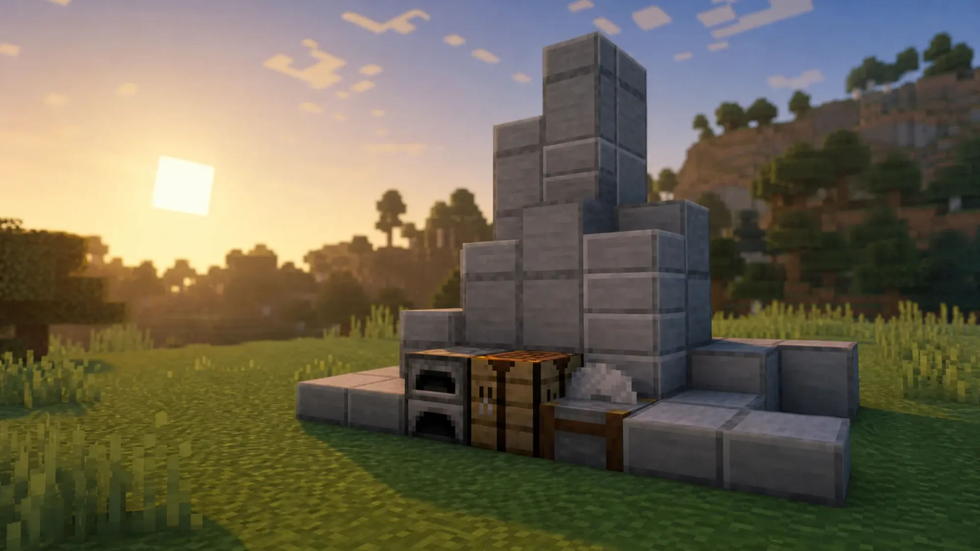 How to Make Smooth Stone in Minecraft (Furnace Smelting)