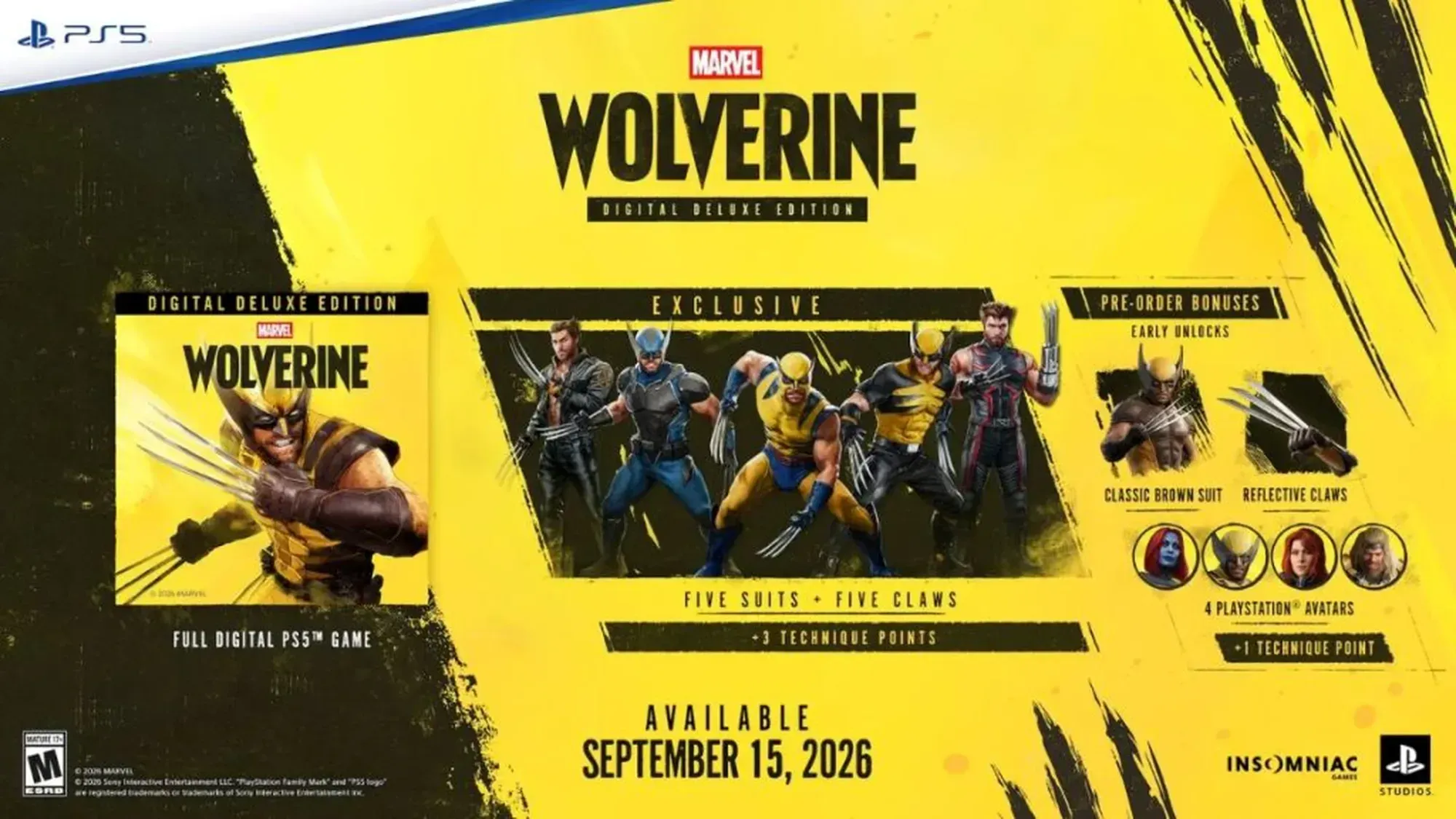 Marvel’s Wolverine Pre-Orders: Every PS5 Edition, Price, and Bonus