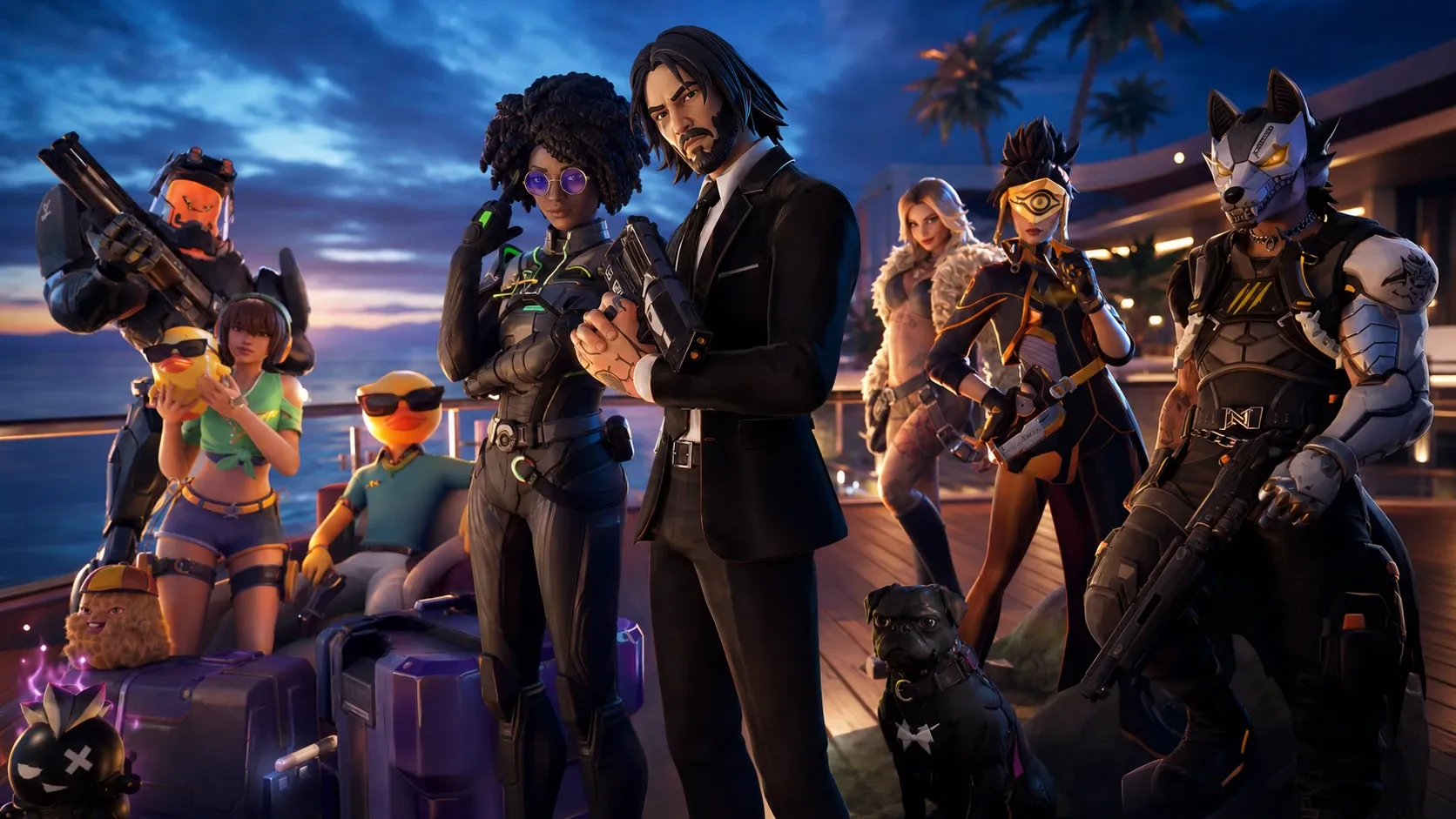 Fortnite ‘Runners’ Battle Pass: John Wick, Doctor Slone, and TheBurntPeanut