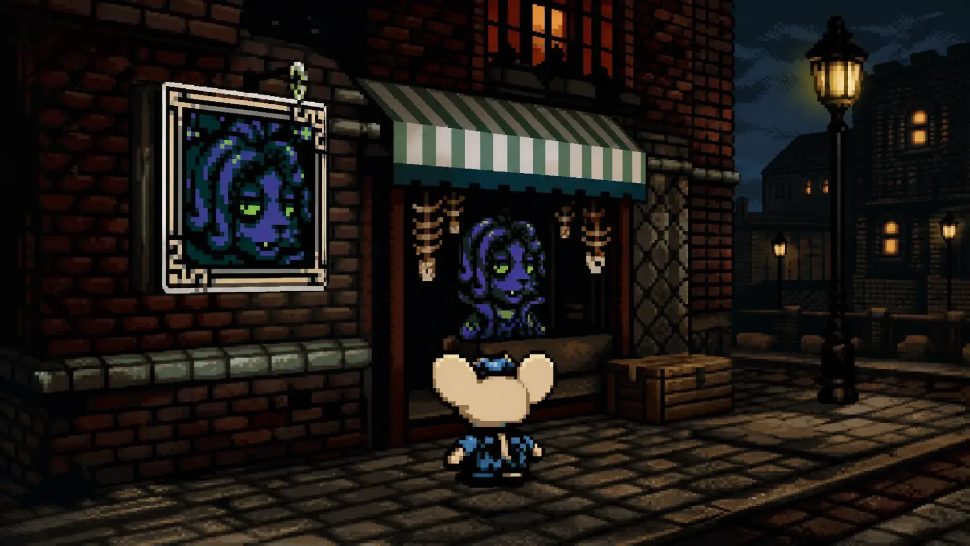 Reaching Panino’s Trinket Stall in Ossex Station (Mina the Hollower)