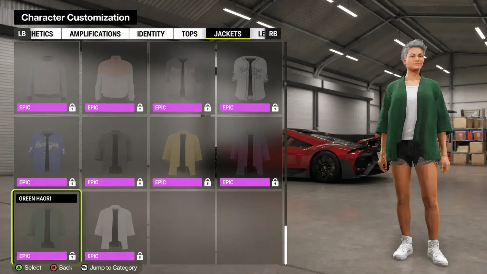 Forza Horizon 6 Change Clothes