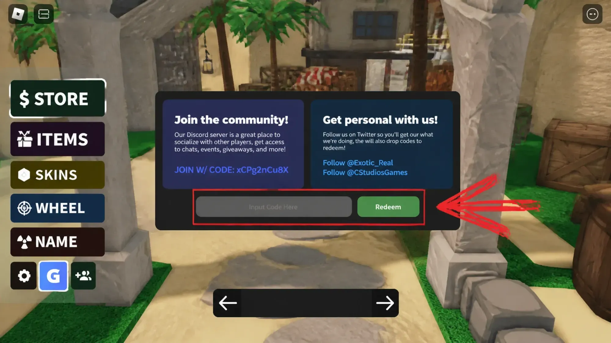 No Scope Arcade How to redeem codes