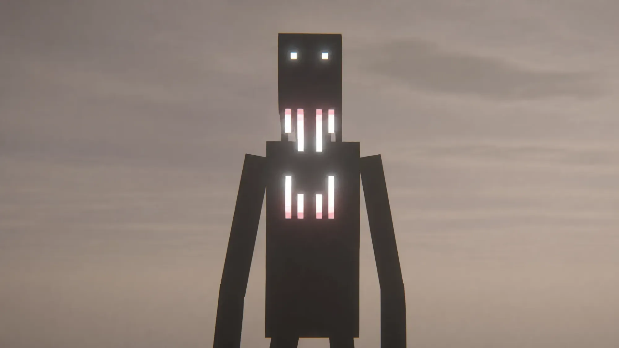The Man From The Fog scary minecraft mod
