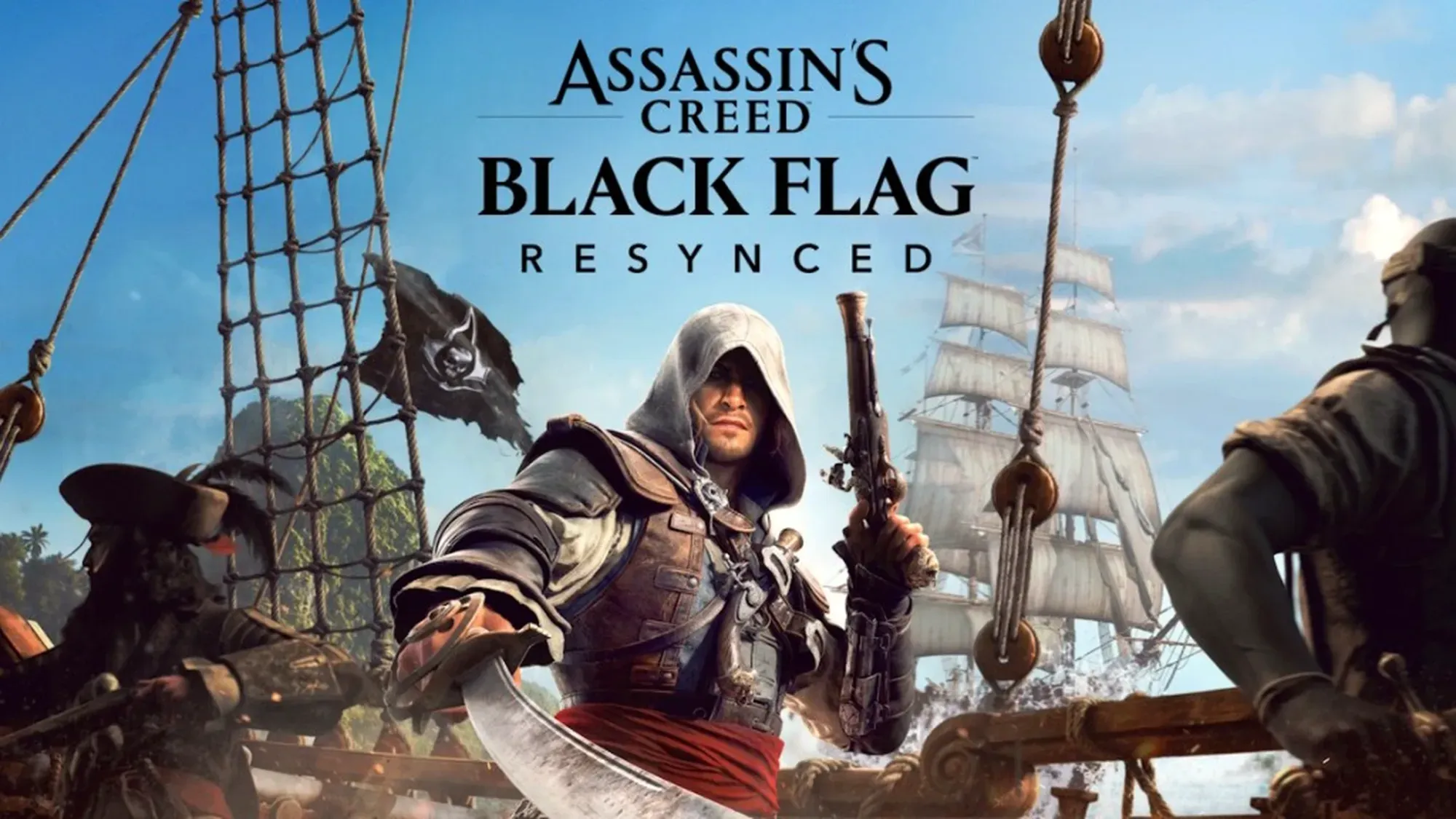 Edward Kenway in Assassin's Creed Black Flag Resynced Official Poster