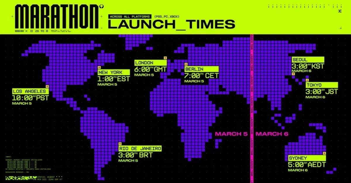Marathon Season 2 Nightfall: Launch Times and What’s New (June 2)
