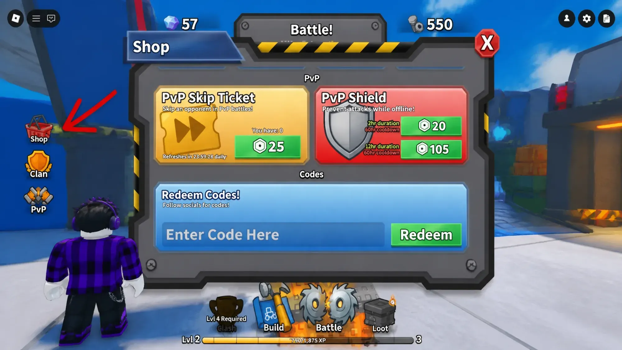 How to redeem Crash Bots codes