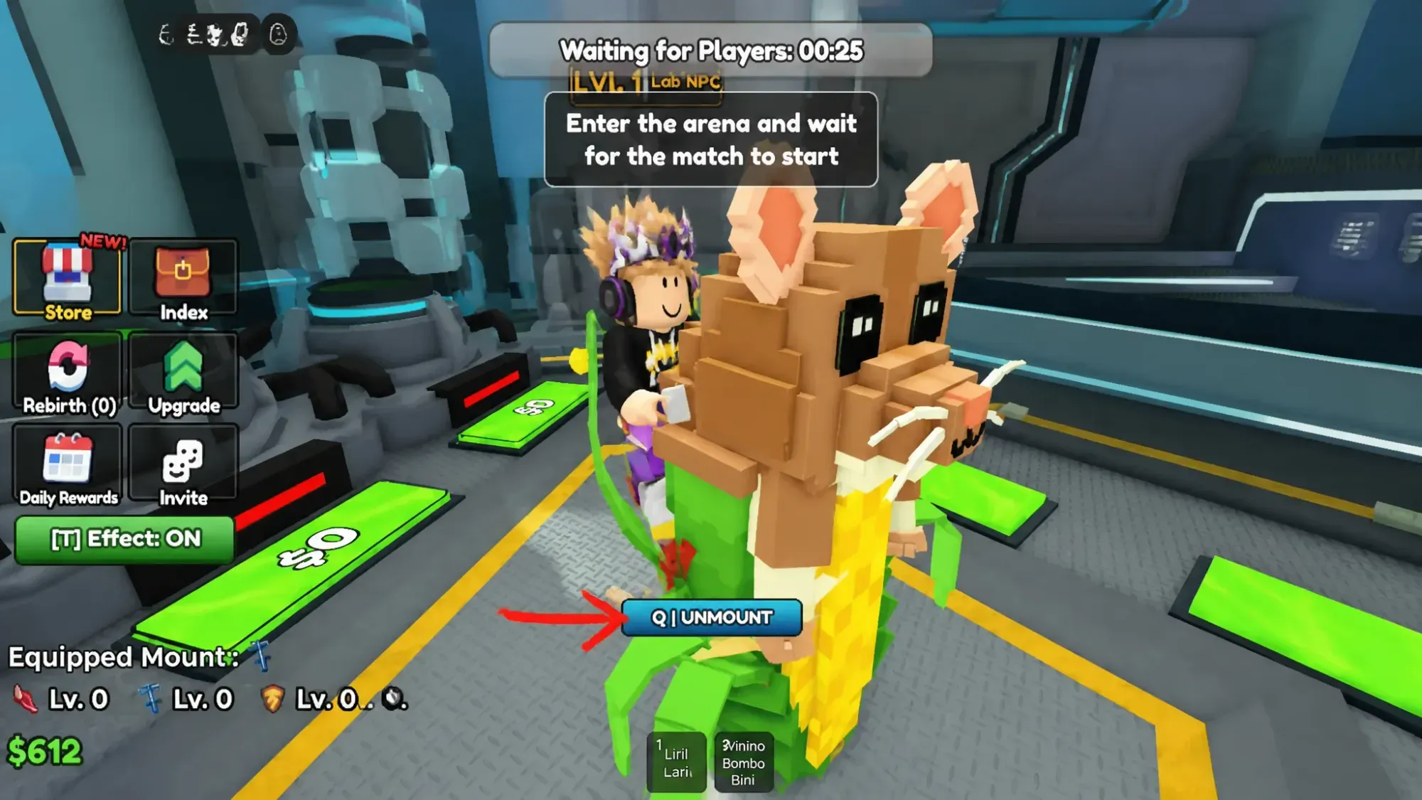 How to redeem Ride Brainrots for Brainrots