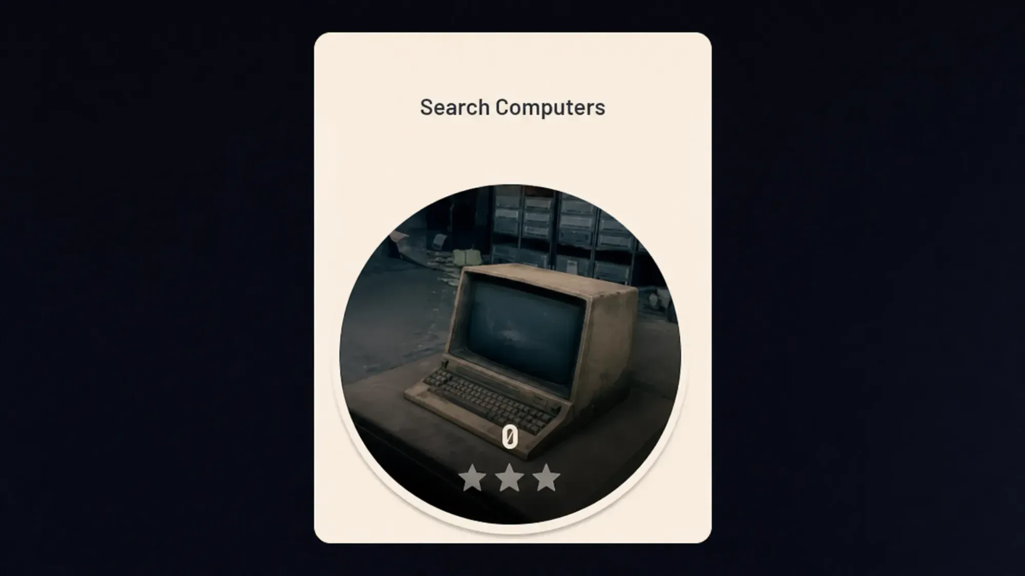 Search Computers challenge panel