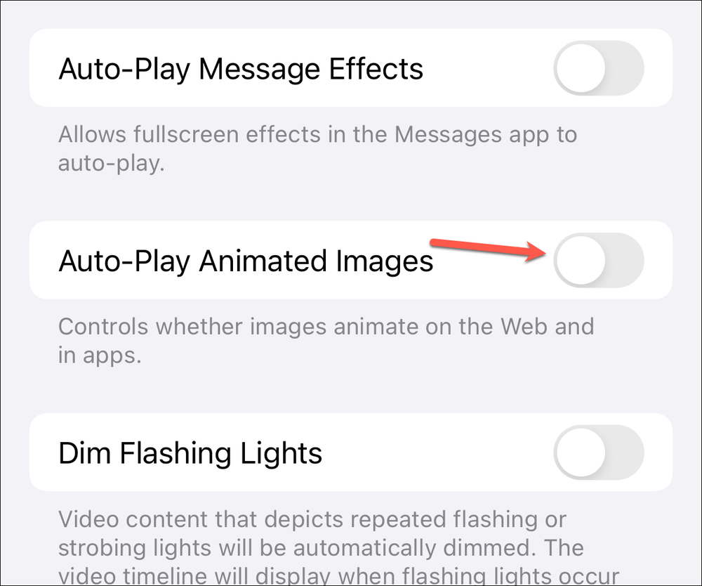How to Automatically Pause GIF Images in Messages and Safari For Your ...