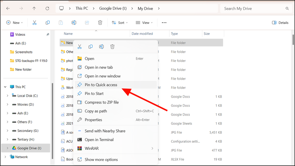 How to Add Google Drive to File Explorer in Windows 11