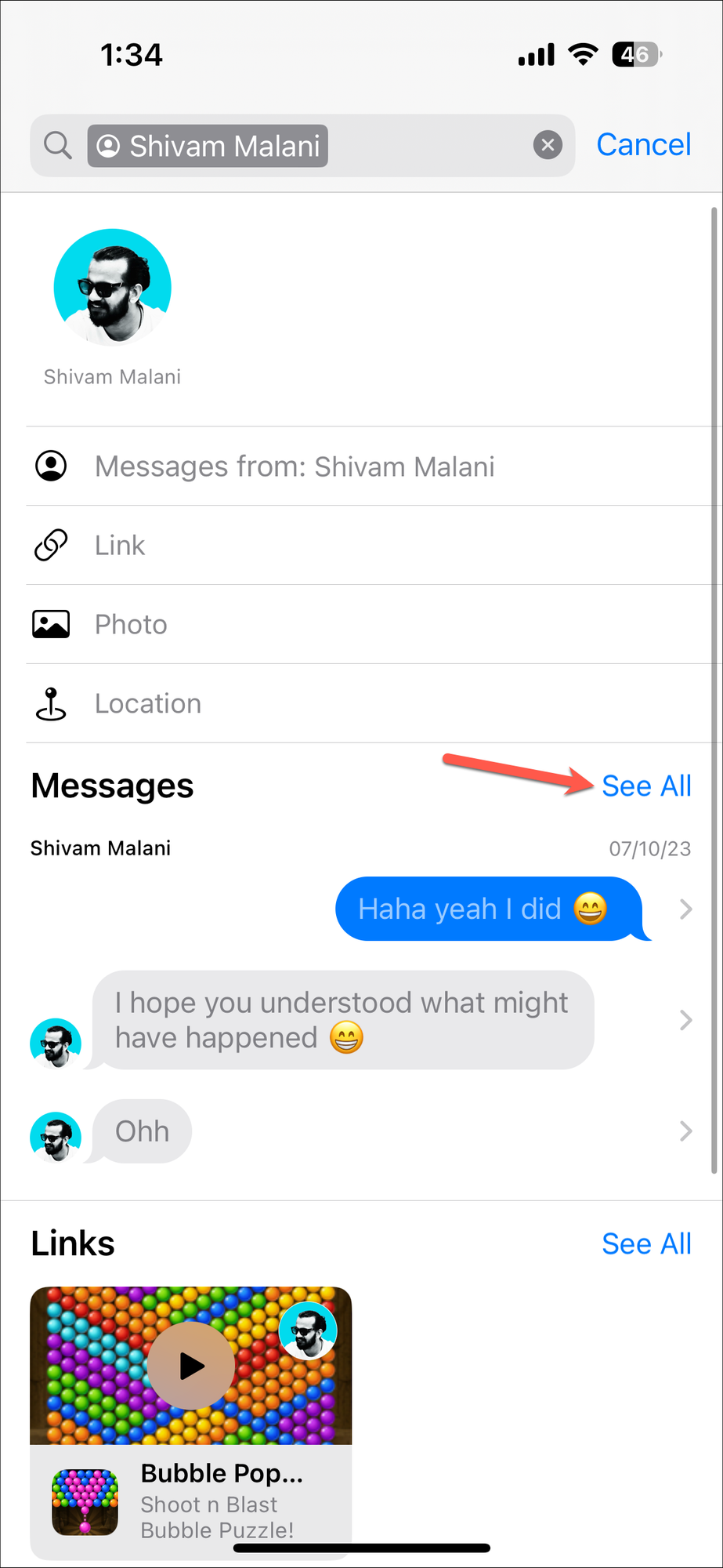 How to Search iMessage by Date
