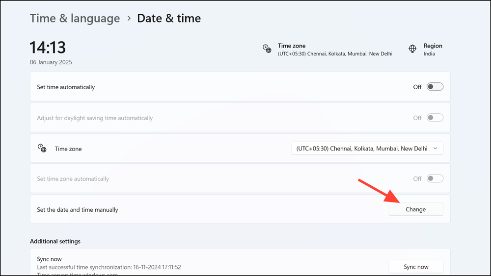 How to Change Time Zone on Windows 11