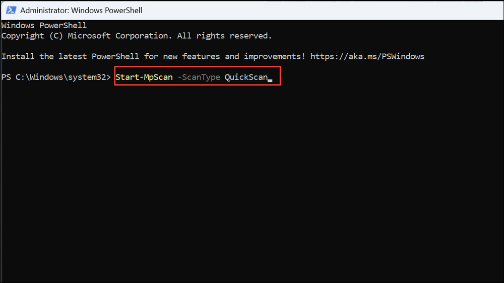 How to Use PowerShell to Scan Windows for Virus and Malware
