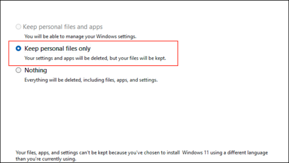 How to Reinstall Windows 11 Without Losing Files and Apps