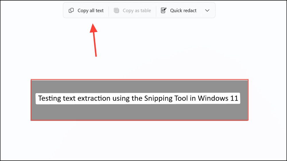 Windows Text Extractor Extract Text Using Snipping Tool in Windows 11