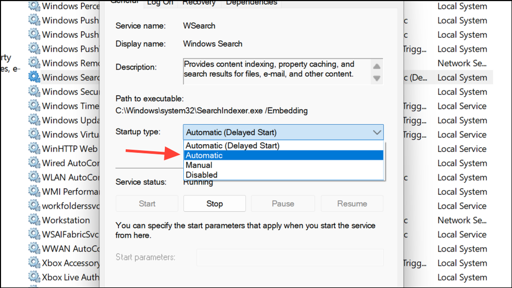 Fix File Explorer Search Not Working on Windows 11