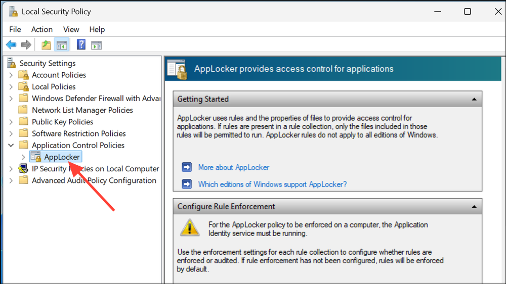 Executable Rules Whitelist or Blacklist a Program in Windows 11