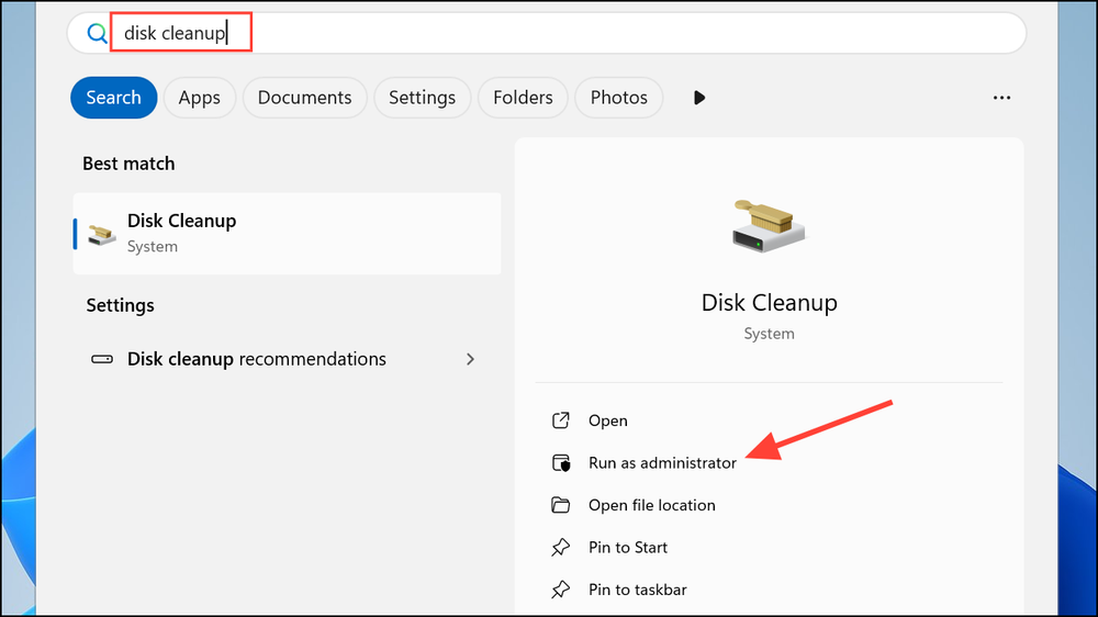 Out Folder Reclaim Space by Clearing Out Temporary Folders on Windows 11