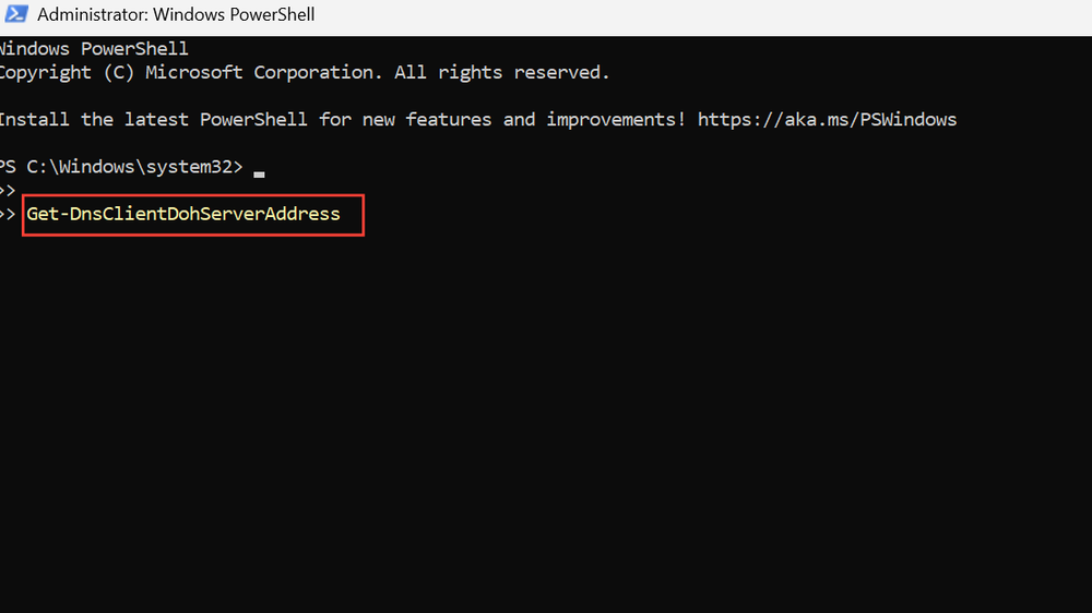 Use the DNS Over HTTPS Privacy Feature in Windows 11