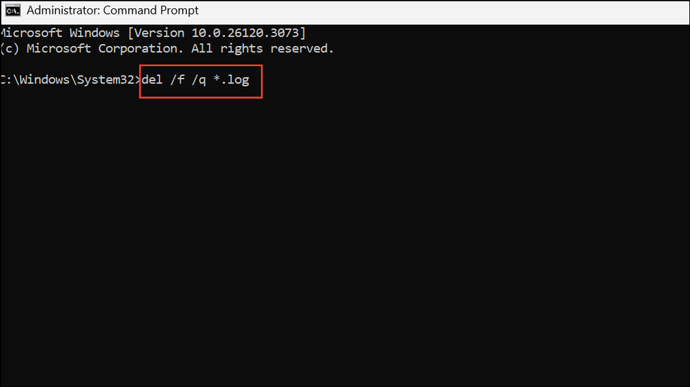 Delete Files and Folders Using Command Prompt in Windows 11
