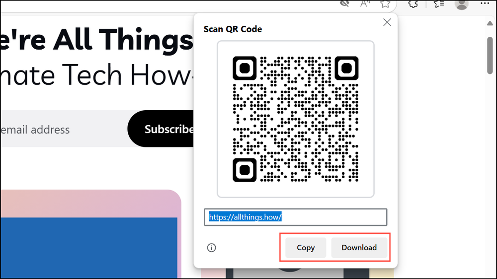 How to Display a QR Code on Windows 11