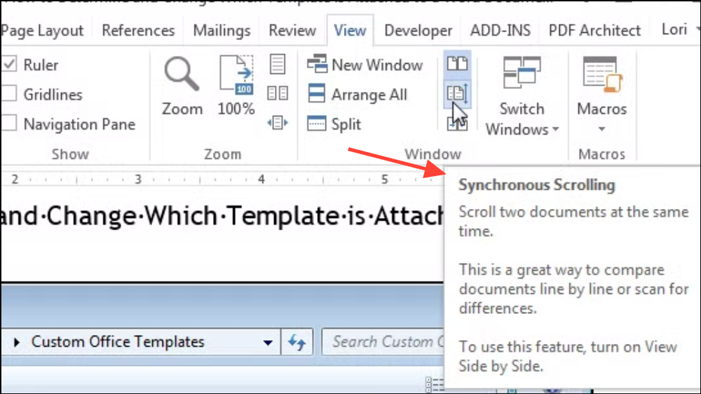 Multiple Windows Word Processing View Multiple Pages in Word