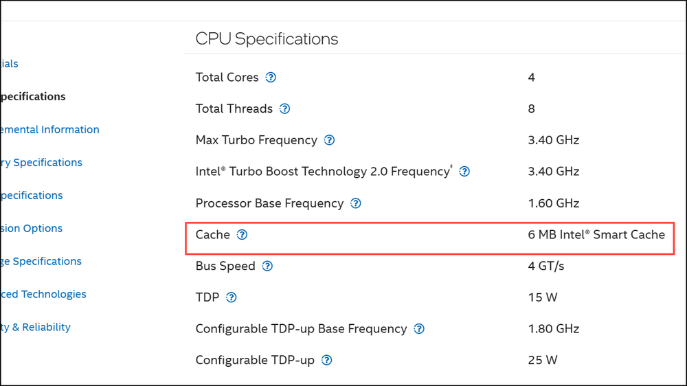 Check Processor Cache Memory Size in Windows 11