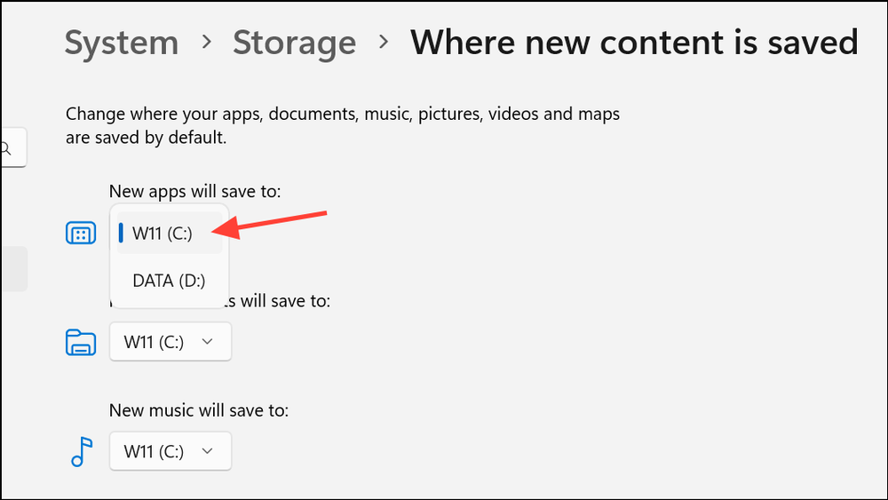 How to Make Windows Save Documents Locally Instead of in OneDrive