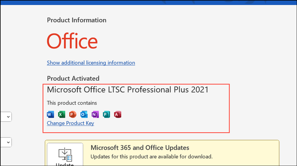 How to Check License Type and Activation Status of Microsoft Office